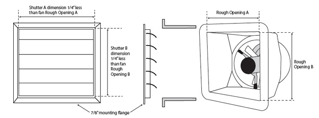shutter DIY diagram